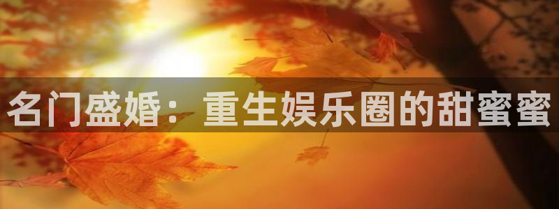 开心彩4官网：名门盛婚：重生娱乐圈的甜蜜蜜